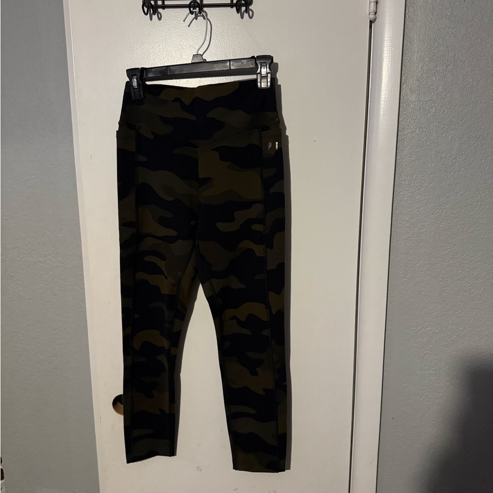 Camo Leggings - Olive Green